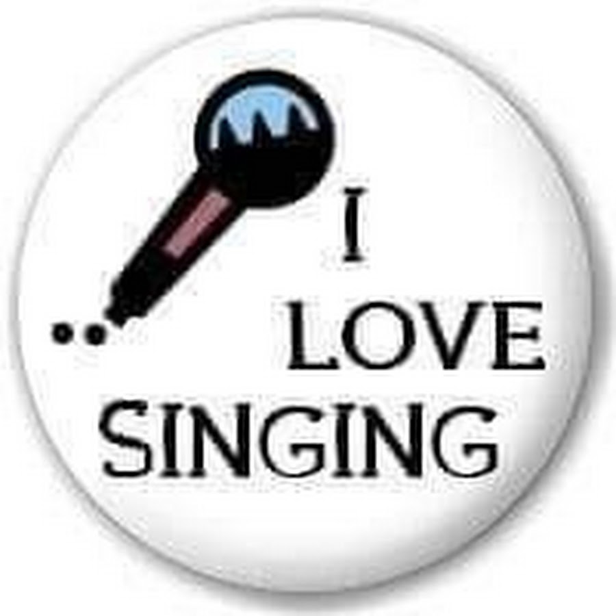 Loving and singing. Пение иконка.