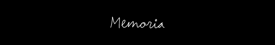 Memoria Banner