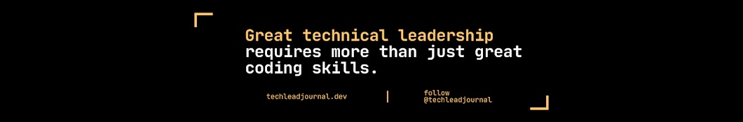 Tech Lead Journal