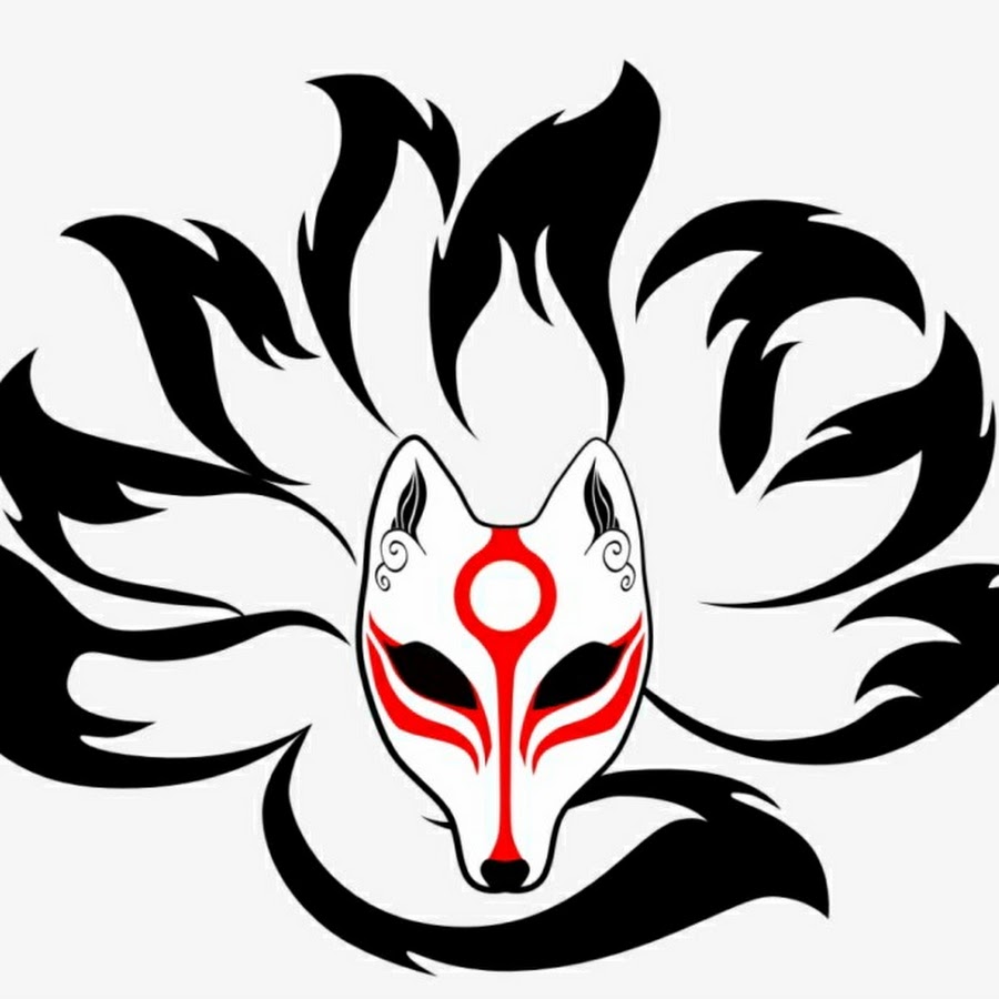 Девятихвостый Кицунэ маска