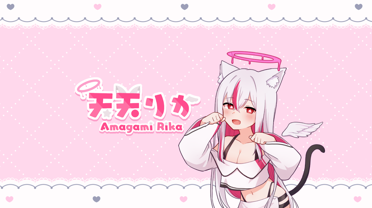 チャンネル「天天りか -Amagami Rika-」のバナー