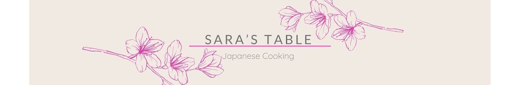 Sara's Table *Japanese easy cooking recipes*