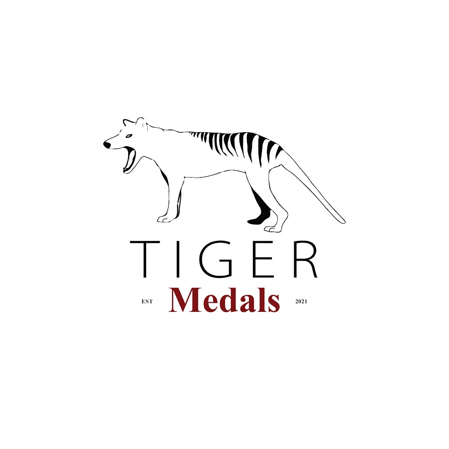 Tiger Medals - Court mounting military medals (overlapping medals) 