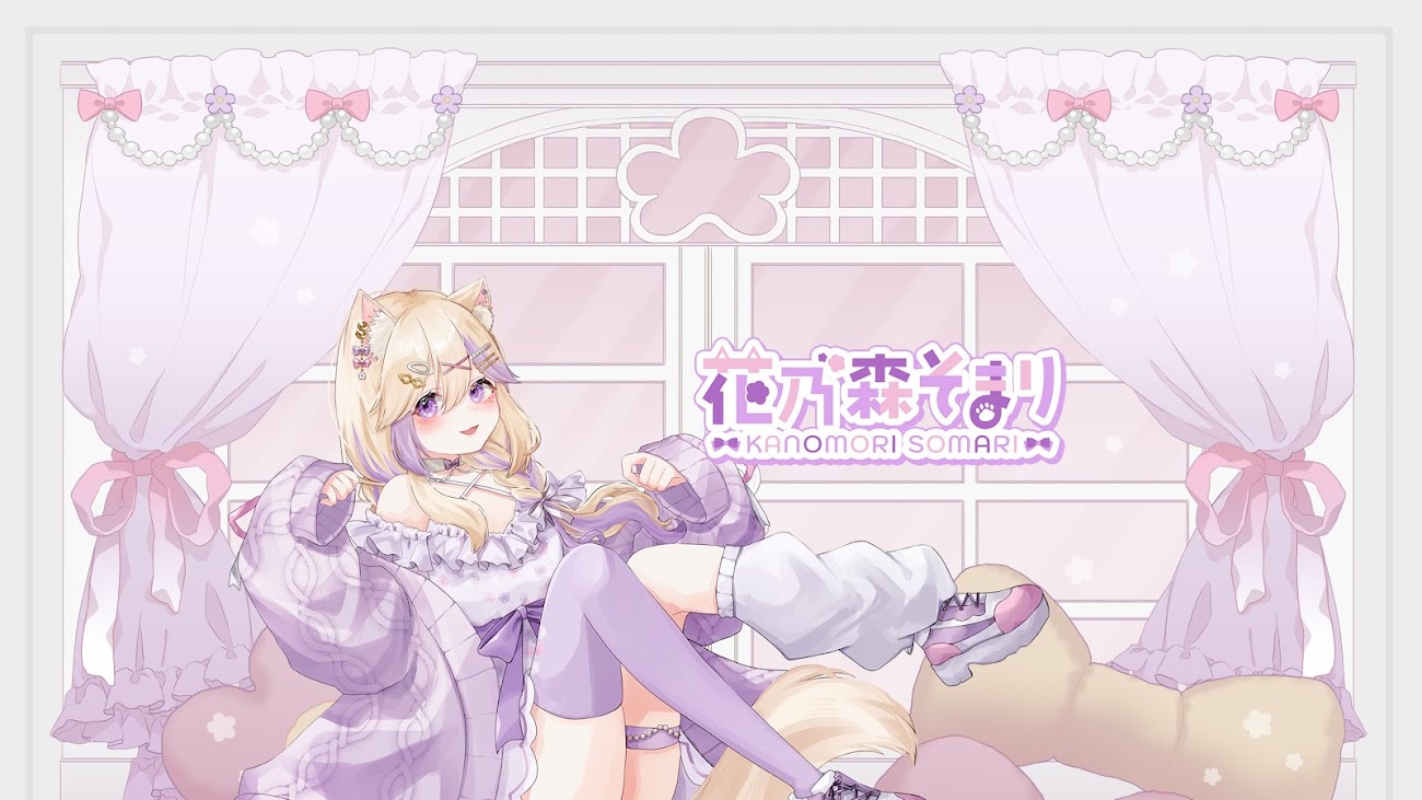 チャンネル「花乃森そまり | Somari Ch.」のバナー