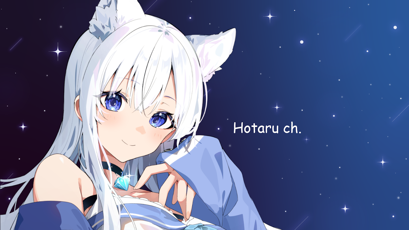 チャンネル「Hotaru ch. 咲月ほたる」のバナー