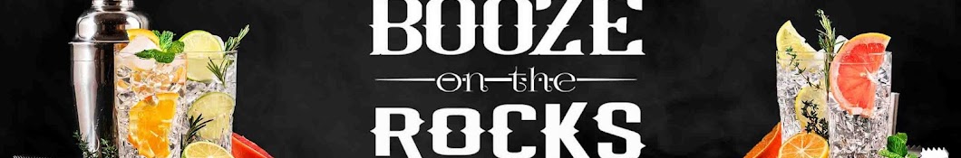 Booze On The Rocks Banner