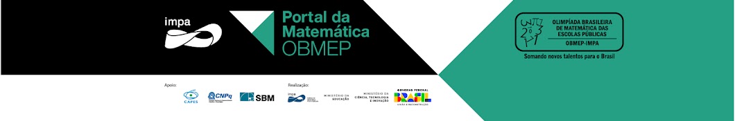 Portal da Matemática OBMEP Banner
