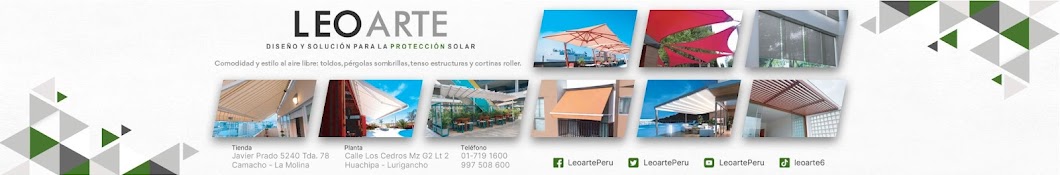 Toldo Retráctil Gama Art para Terrazas y Jardines - LEOARTE