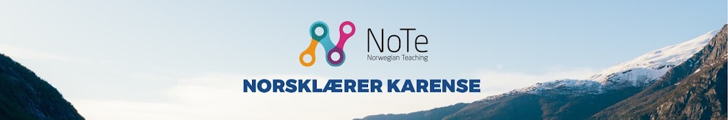 Norsklærer Karense Banner