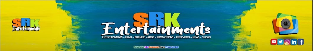 SRK ENTERTAINMENTS Banner