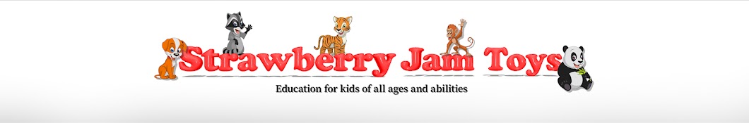 Strawberry Jam Toys Banner