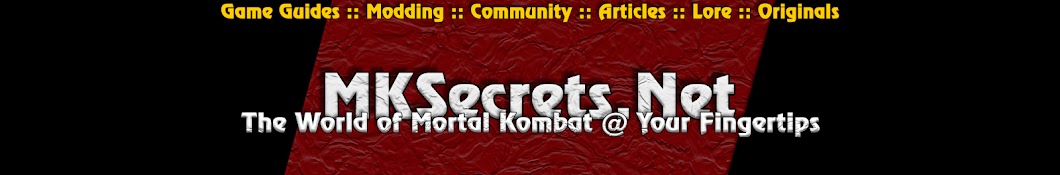 Mortal Kombat Secrets - MKSecrets.Net Banner