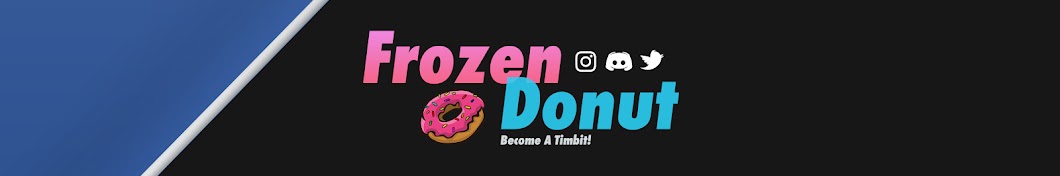 Frozen Donut Banner