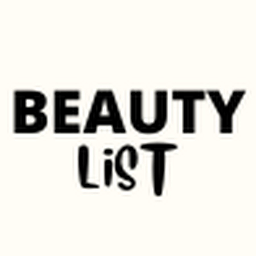Beauty List - YouTube Beauty List