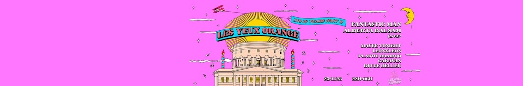 Les Yeux Orange Banner