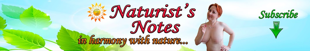 Naturist's notes, Mila naturist.  Banner