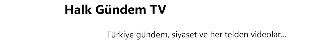 Halk Gündem TV