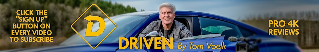 Driven Car Reviews With Tom Voelk Banner