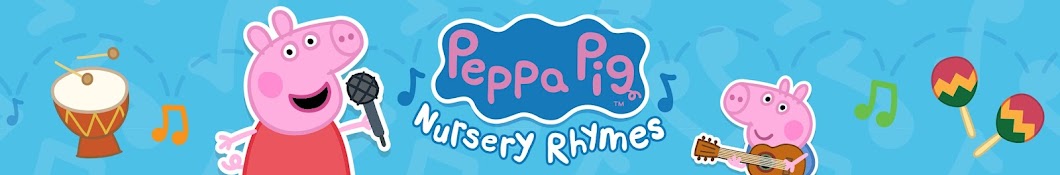Peppa Pig - Nursery Rhymes and Kids Songs Banner
