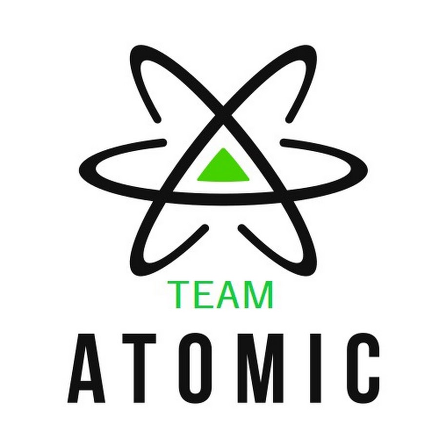 Atom team. Atom scan. Atomic logo PNG.