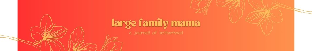 Large Family Mama Banner