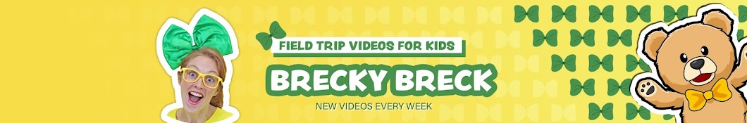 Brecky Breck - Educational Videos for Kids Banner