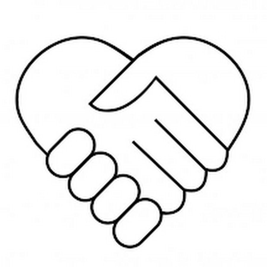 Символ дружбы рукопожатие