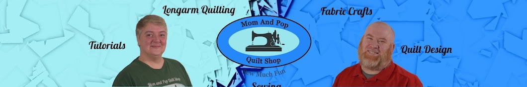 Mom and Pop Quilt Shop Banner