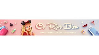 «CE RÊVE BLEU» youtube banner