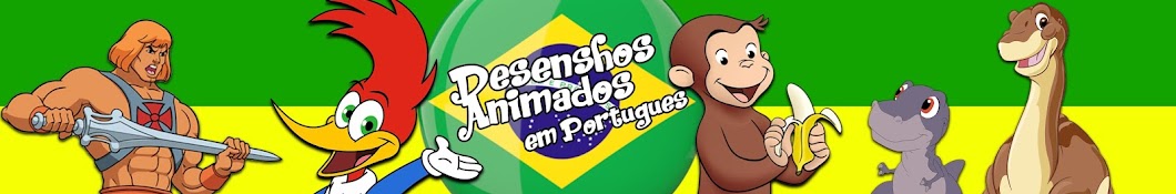 Desenhos Animados em Português Banner