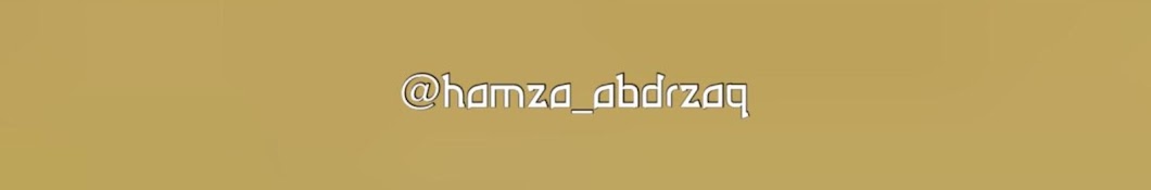 Hamza Abdrzaq Banner