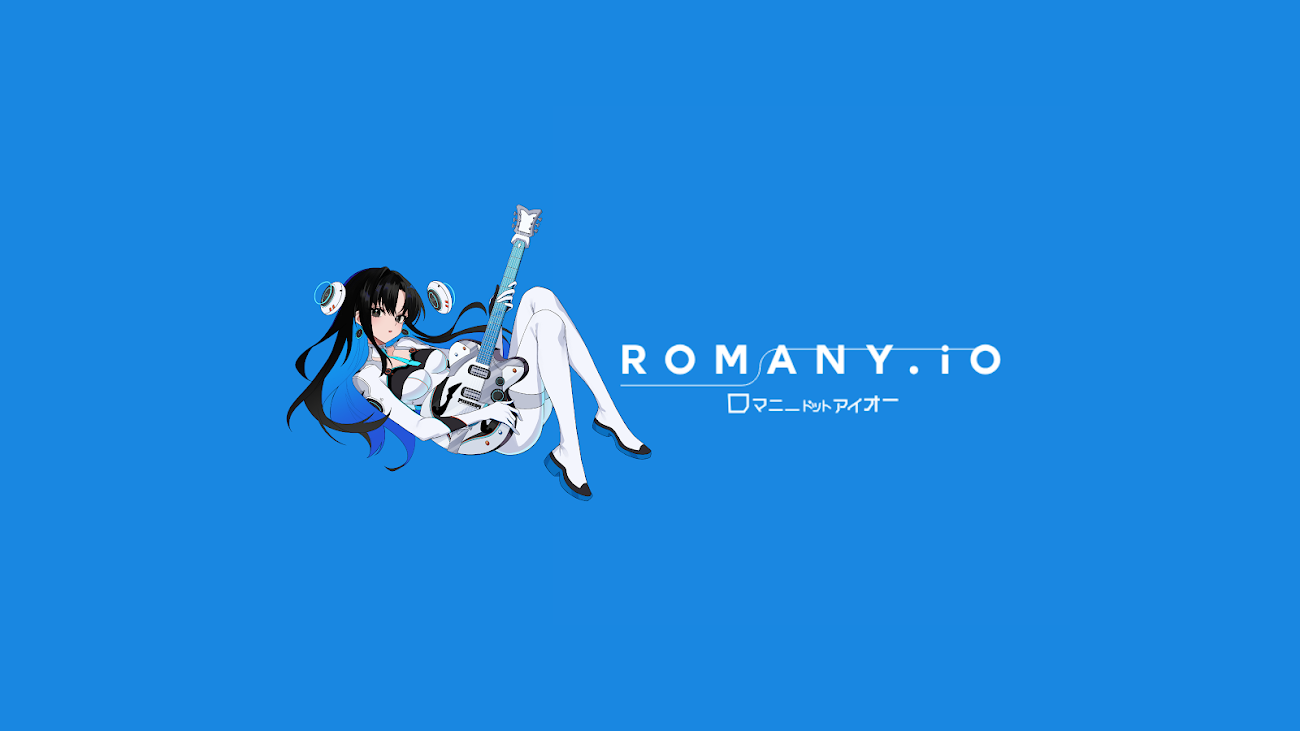 チャンネル「ロマニードットアイオー /  ROMANY. io」のバナー