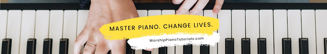 Worship Piano Tutorials Banner