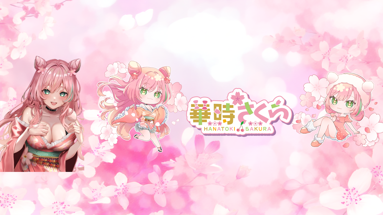 チャンネル「華時さくら🌸🍒」のバナー