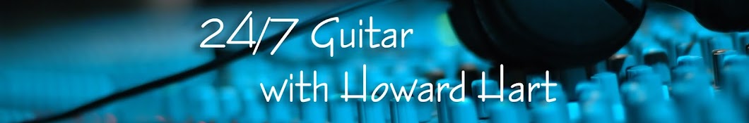 24/7 Guitar with Howard Hart Banner