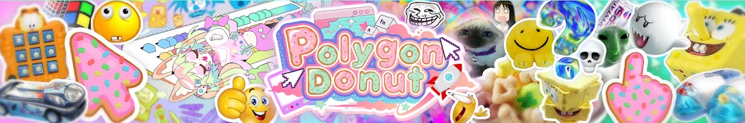Polygon Donut Banner