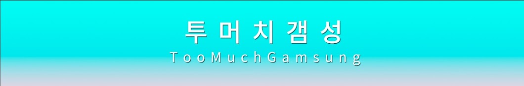 투머치갬성 TooMuchGamsung