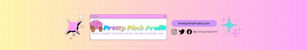 Pretty Pink Profit  Banner