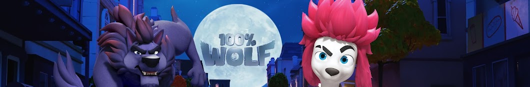 100% Wolf Banner