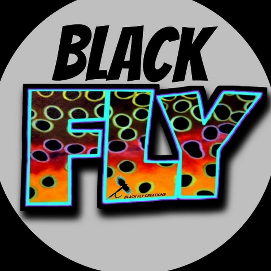 Mens Fly Fishing Shirt: River Fishing Dry Fly Black Fly Creations
