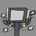 Armless tv man