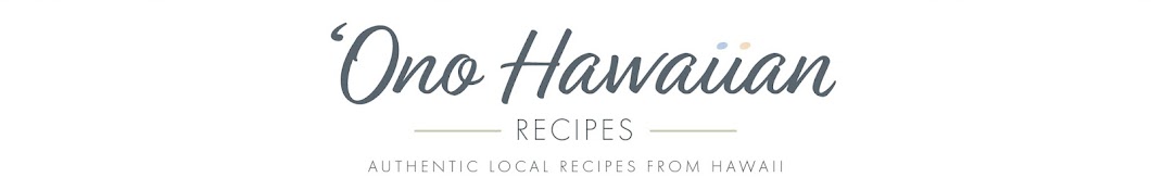 Ono Hawaiian Recipes Banner