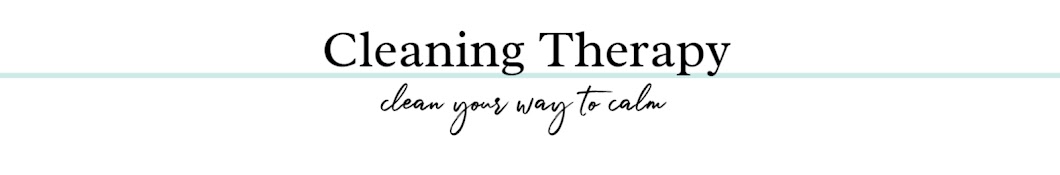 Cleaning Therapy Banner