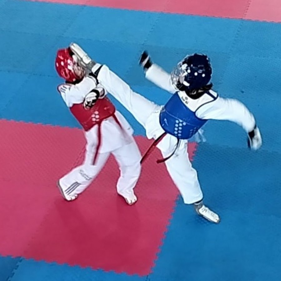 Taekwondo черно красный пояс