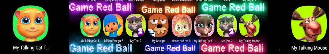Game Red ball Banner