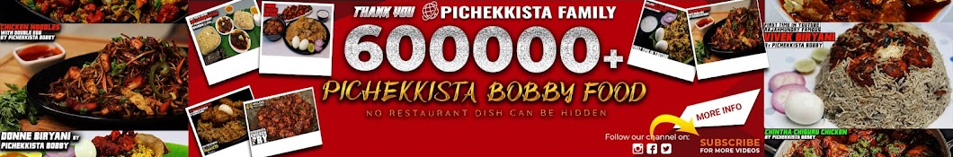 PICHEKKISTA BOBBY FOOD Banner