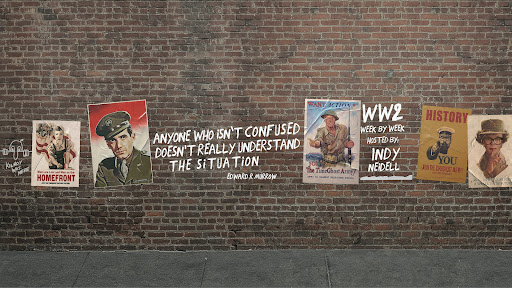 World War Two banner