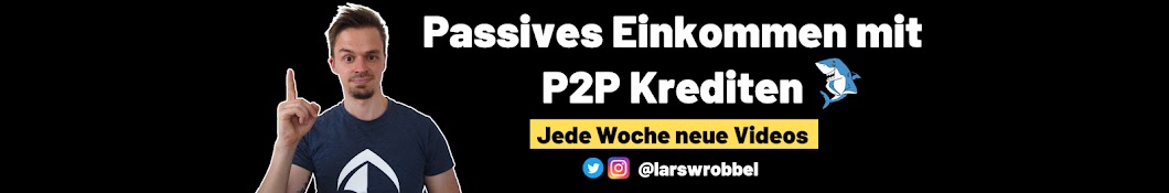 Passives Einkommen mit P2P Krediten Banner