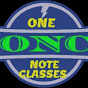 One Note Classes