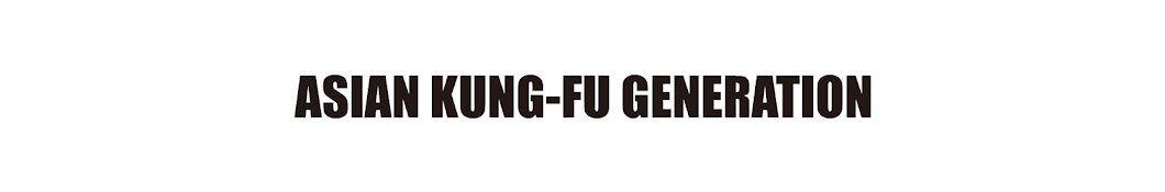 ASIAN KUNG-FU GENERATION Official YouTube Channel Banner
